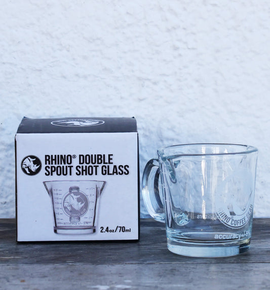 Rhino Dual Spout with Handle Measuring Glass 70ml