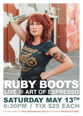 Ruby Boots – 13th May